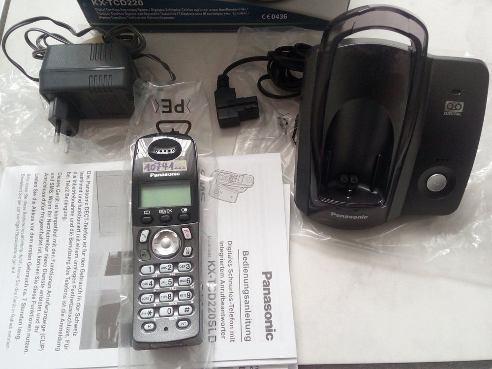 Panasonic Telefoni: Panasonic Digital-Schnurlostelefon Mod. KX-TCD 220 – Nuovo e nell'imballaggio originale da Igis venduto da lebi 2