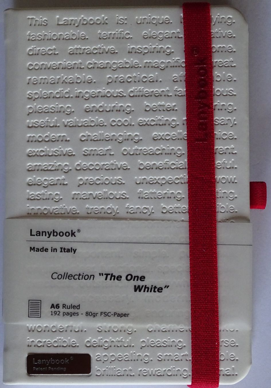 Libri: Lanybook "The One White", liniert, A6 – Nuovo e nell'imballaggio originale da Ebnat-Kappel venduto da kreuzfalz