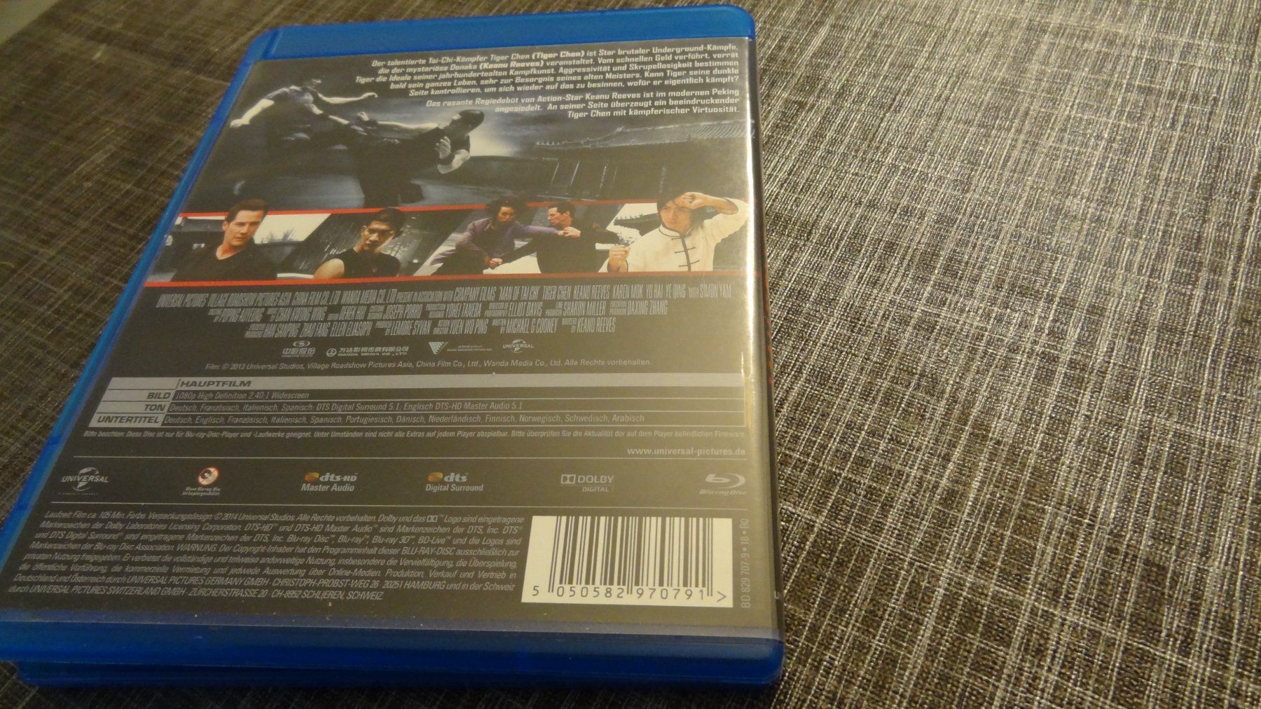 Tutti i DVDs: Man of Tai Chi BLU-RAY – Usato da Olten venduto da Disc-Verkauf 2