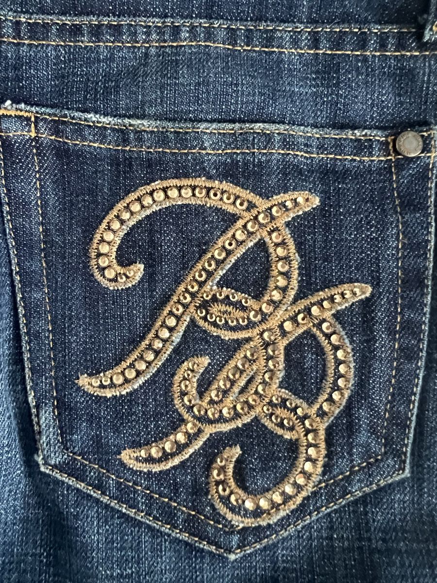 Jeans: Blumarine Jeans, dunkelblau, Gr. D 32/I38 – Usato da Schönenberg ZH venduto da Bosh 1