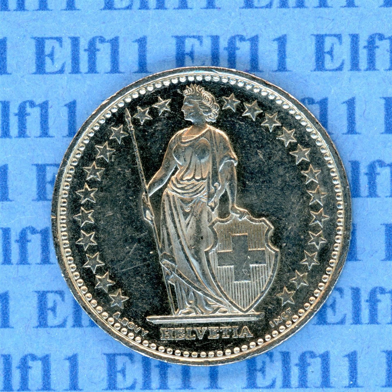 Tutti le monete: CHF___1.00 2004 vz 1 Franken – Usato da Widnau venduto da Elf11 1
