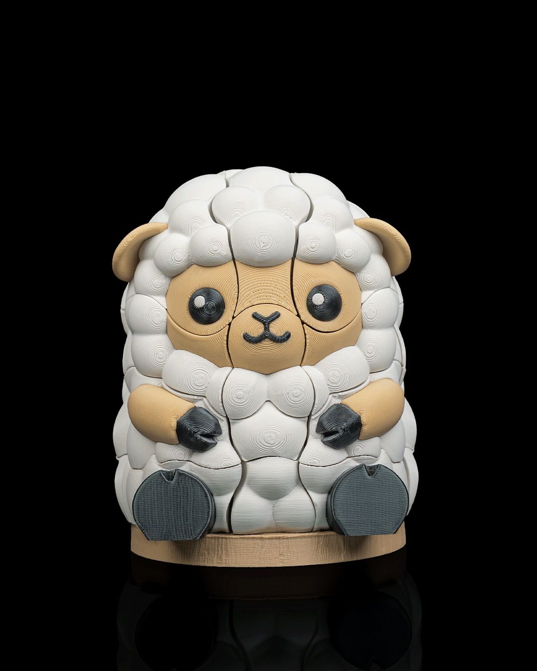 Puzzles: Puzzle 3D Mouton Original – Neu (gemäss Beschreibung) aus Vicques von PAMB3D 6