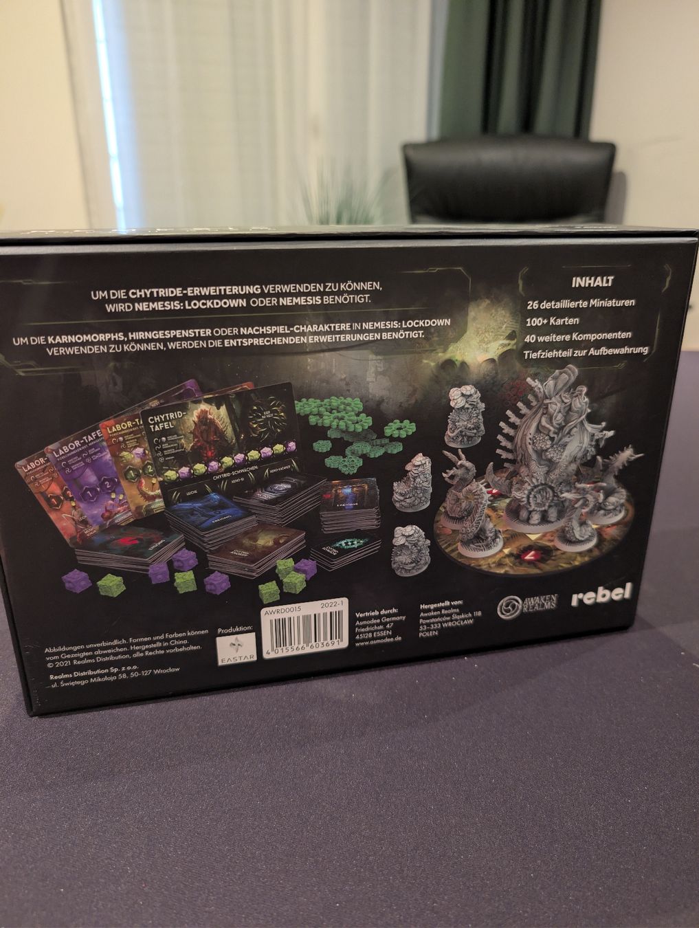 Giochi: Nemesis Lockdown + stretch goals + insert + sleeves – Nuovo (secondo la descrizione) da Brig venduto da nox_rlb9 1
