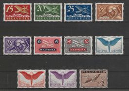 1923-30 : Flugpost Serie F3 - F3 postfrisch ** KP 1000.--