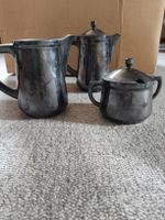 Vintage WMF Metall Kaffe- und Tee Service Set, 3 Teile ☕️☕️