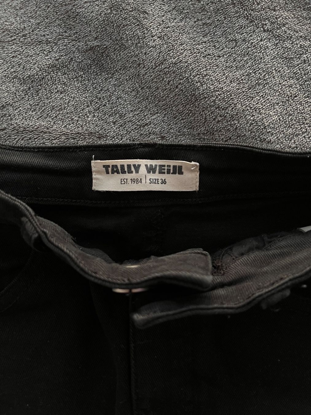 Tally Weijl Gonne: Jupe en jeans noire élégante, taille 36 – Nuovo (secondo la descrizione) da Meyrin venduto da Sandra6 1