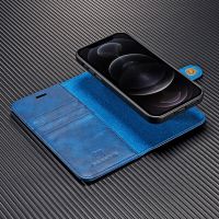 iPhone 11 Pro (Max) - coque en daim portecarte détachable