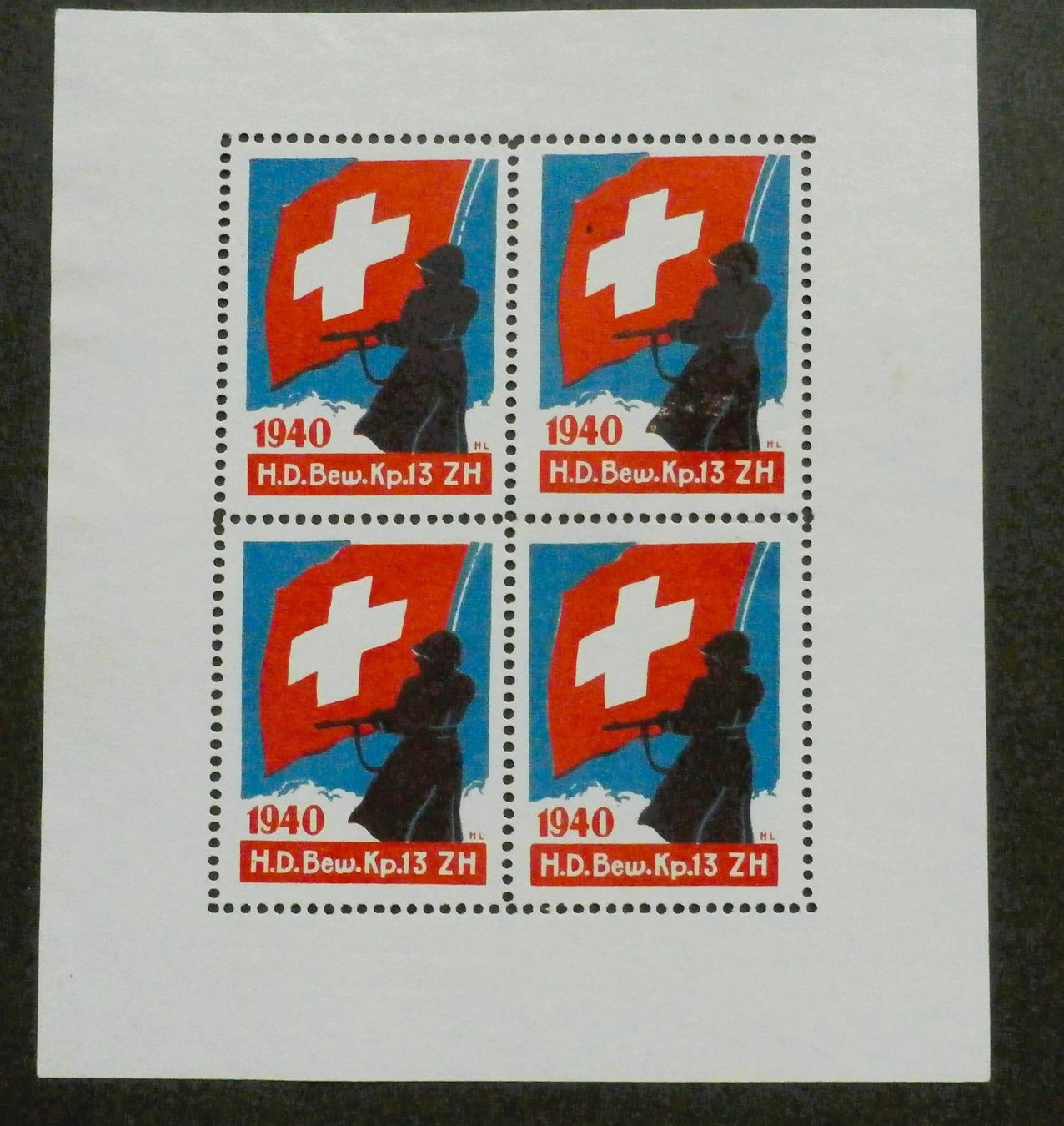 Alle Briefmarken: CH Soldatenmarken Block** – Neu (gemäss Beschreibung) aus Kehrsatz von Bernherb2 1