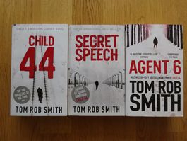 3 Thriller von Tom Rob Smith - Child 44, Agent 6, The...