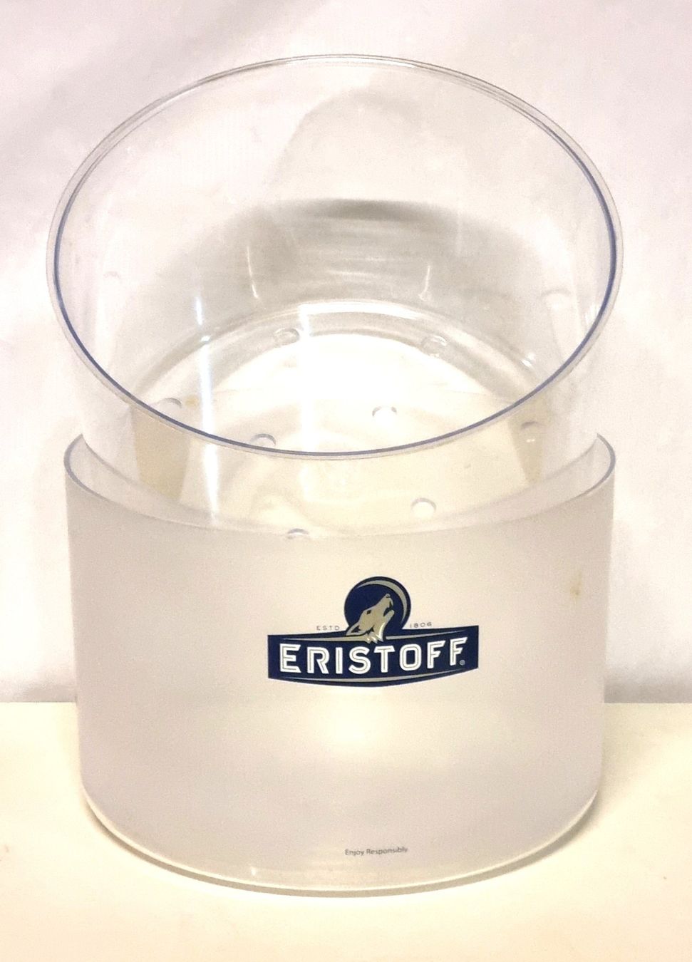 Altro: Original Eristoff Vodka Eiskübel mit Deckel – Nuovo (secondo la descrizione) da Bern venduto da ros_v7ry 2