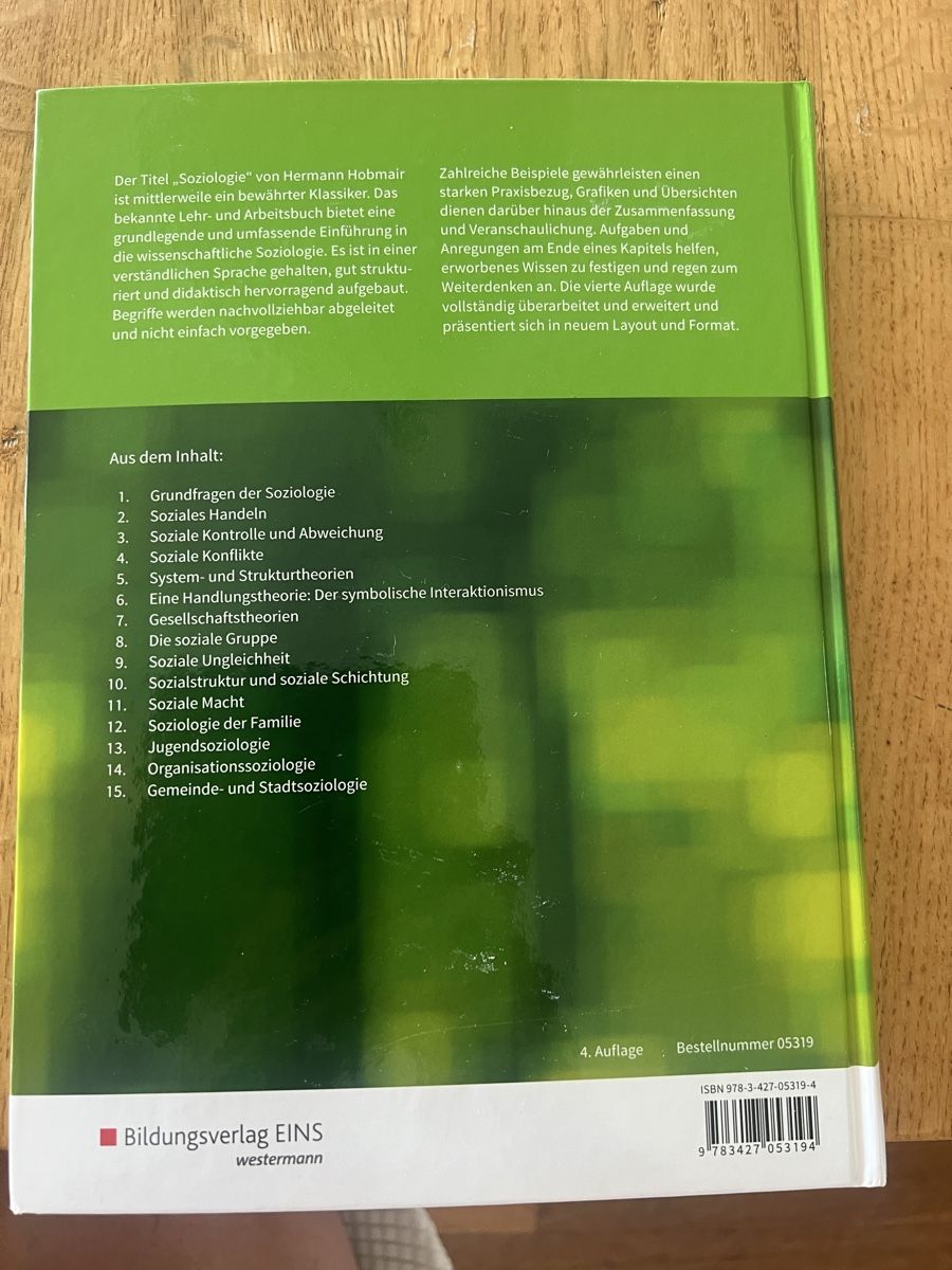 Libri: Soziologie – Nuovo (secondo la descrizione) da Waldkirch venduto da Doreen3 1