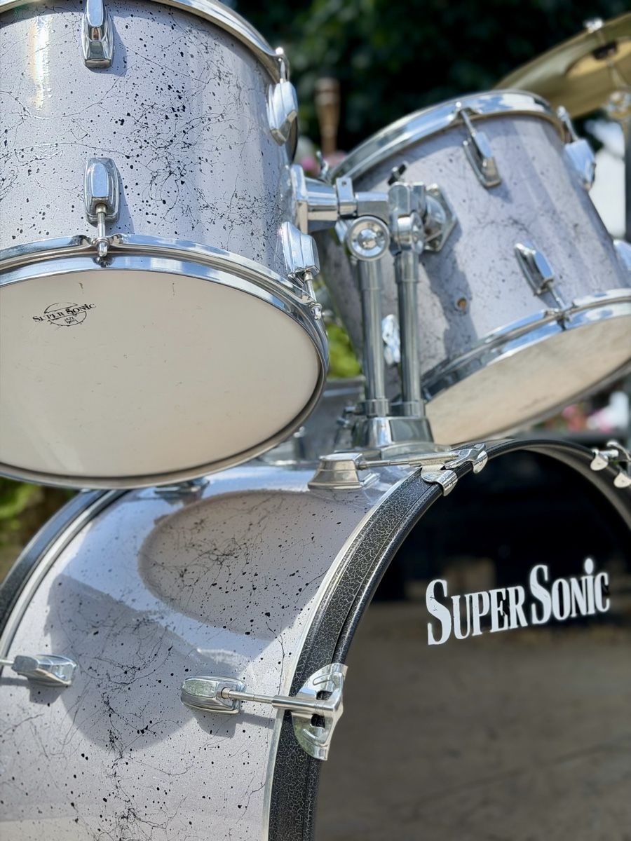 Strumenti musicali: SuperSonic Schlagzeug neu lackiert – Nuovo (secondo la descrizione) da Malters venduto da Nelio_Fuchs 4