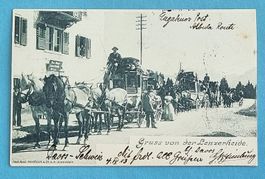Lenzerheide - Post - Engadiner Post - Albula Route - 1903
