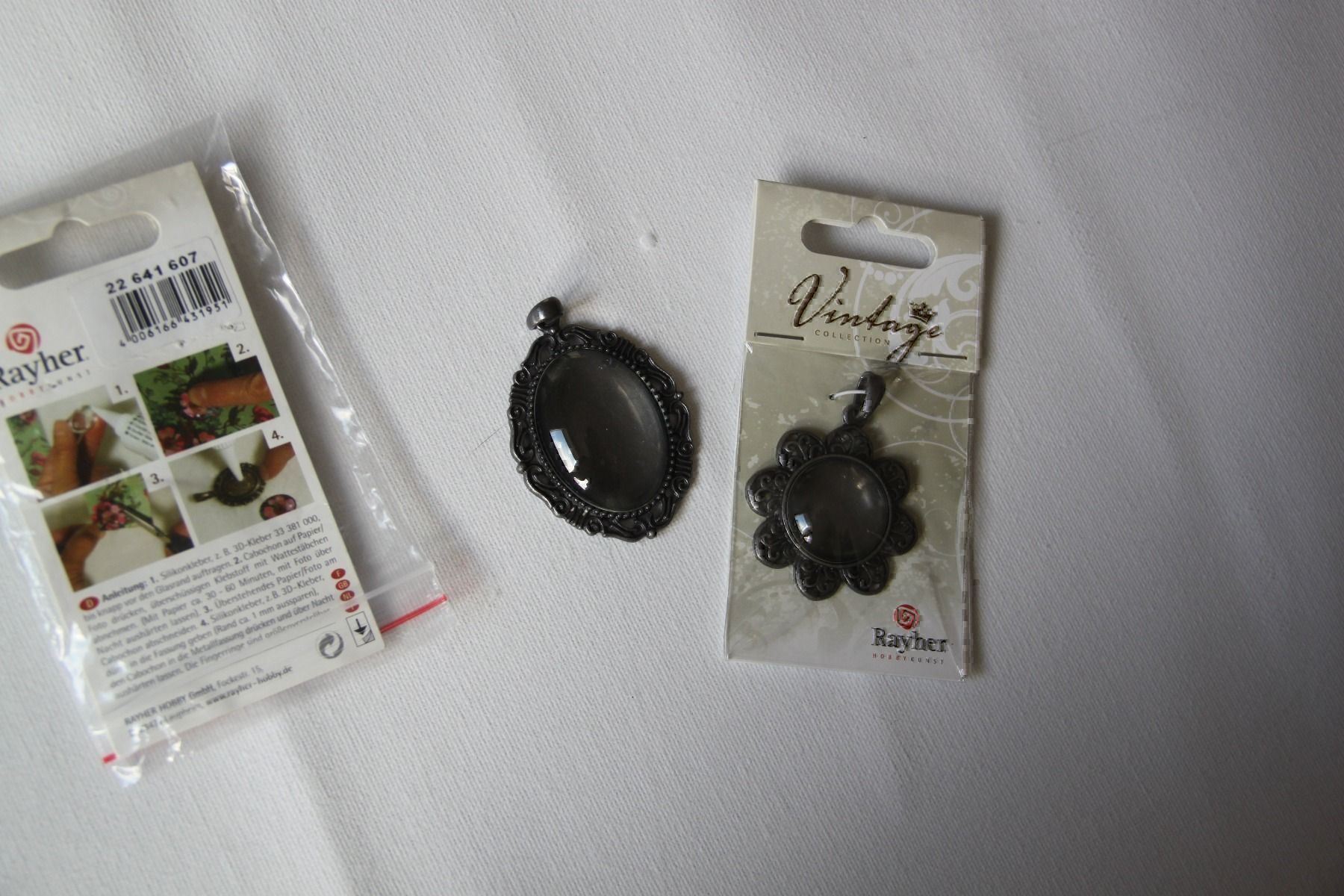 Anhänger: Vintage Anhänger mit Cabachon DIY – Neu (gemäss Beschreibung) aus Walterswil SO von Mama_noel 1