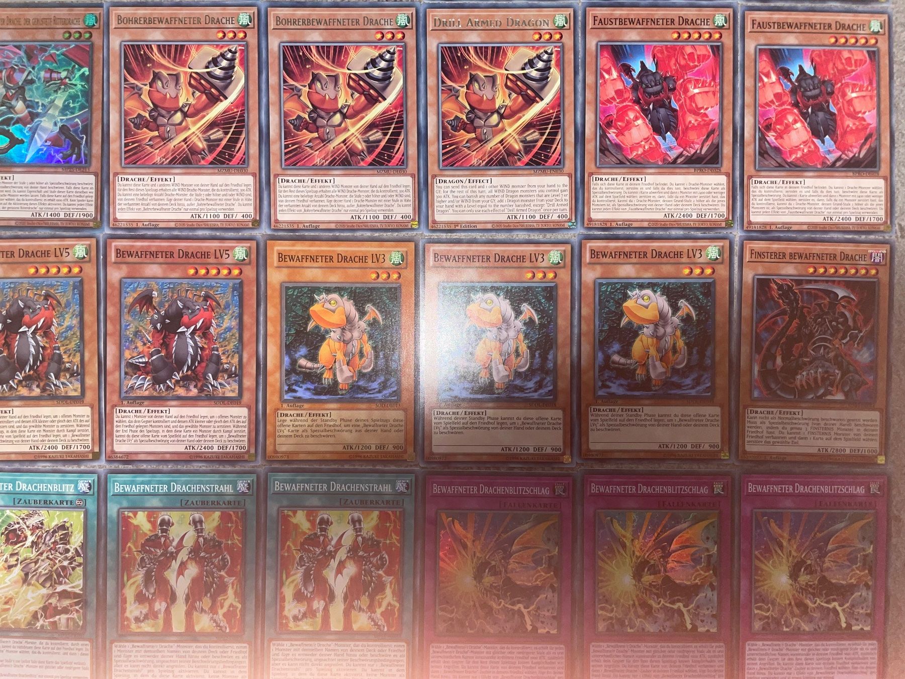 Yugioh Carte collezionabili: YuGiOh Bewaffneter Drache Deck – Nuovo (secondo la descrizione) da Altstätten SG venduto da ChangeMaker 4