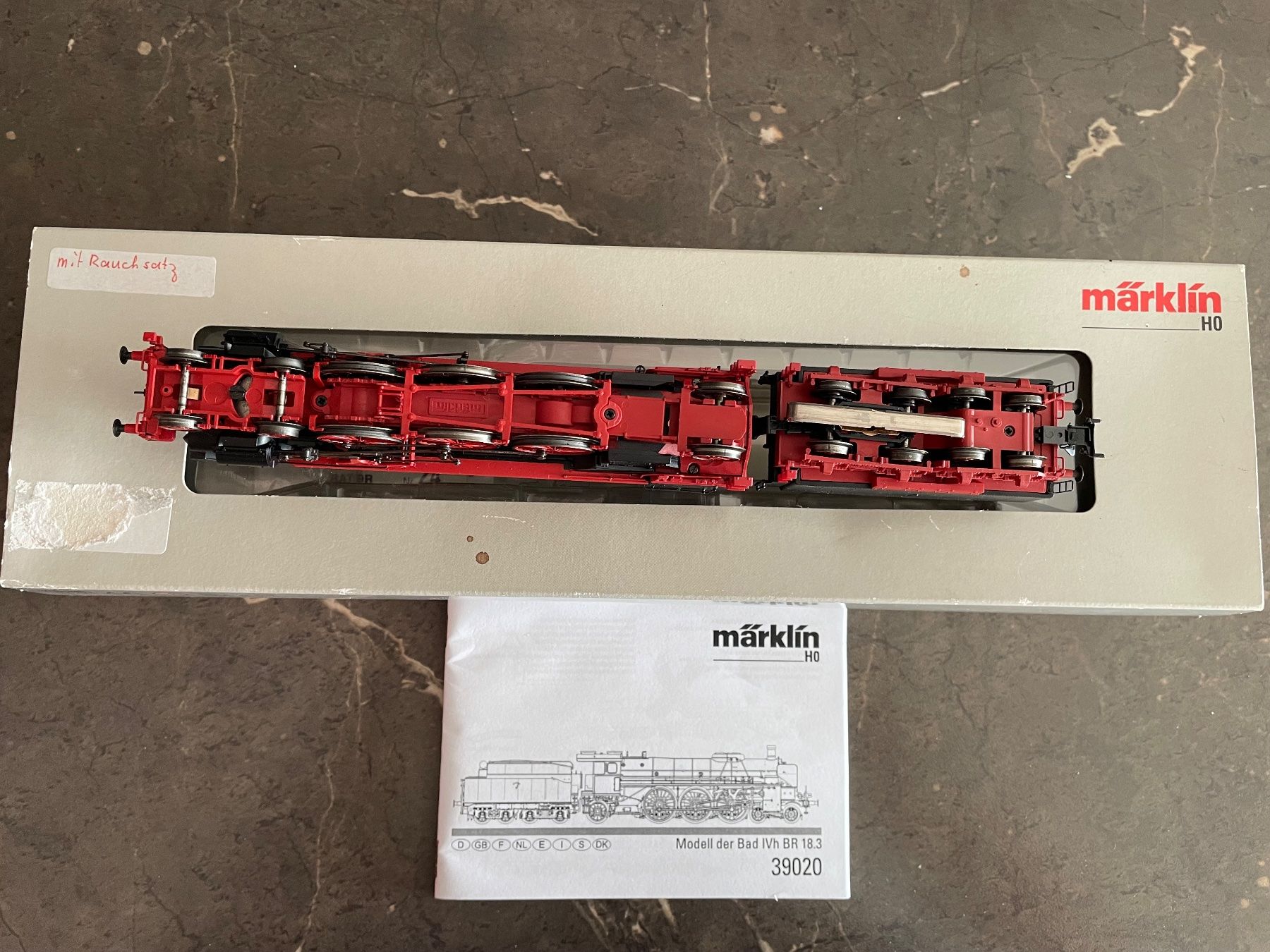 Märklin Modellini di ferrovie: Marklin 39020 Dampflok BR18.3 Digital Sound – Nuovo (secondo la descrizione) da Hauterive NE venduto da eriamch 3