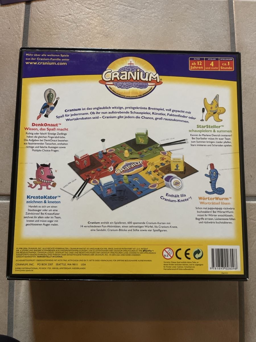 Giochi: Brettspiel Cranium  – Usato da Glarus venduto da chr_s287 5