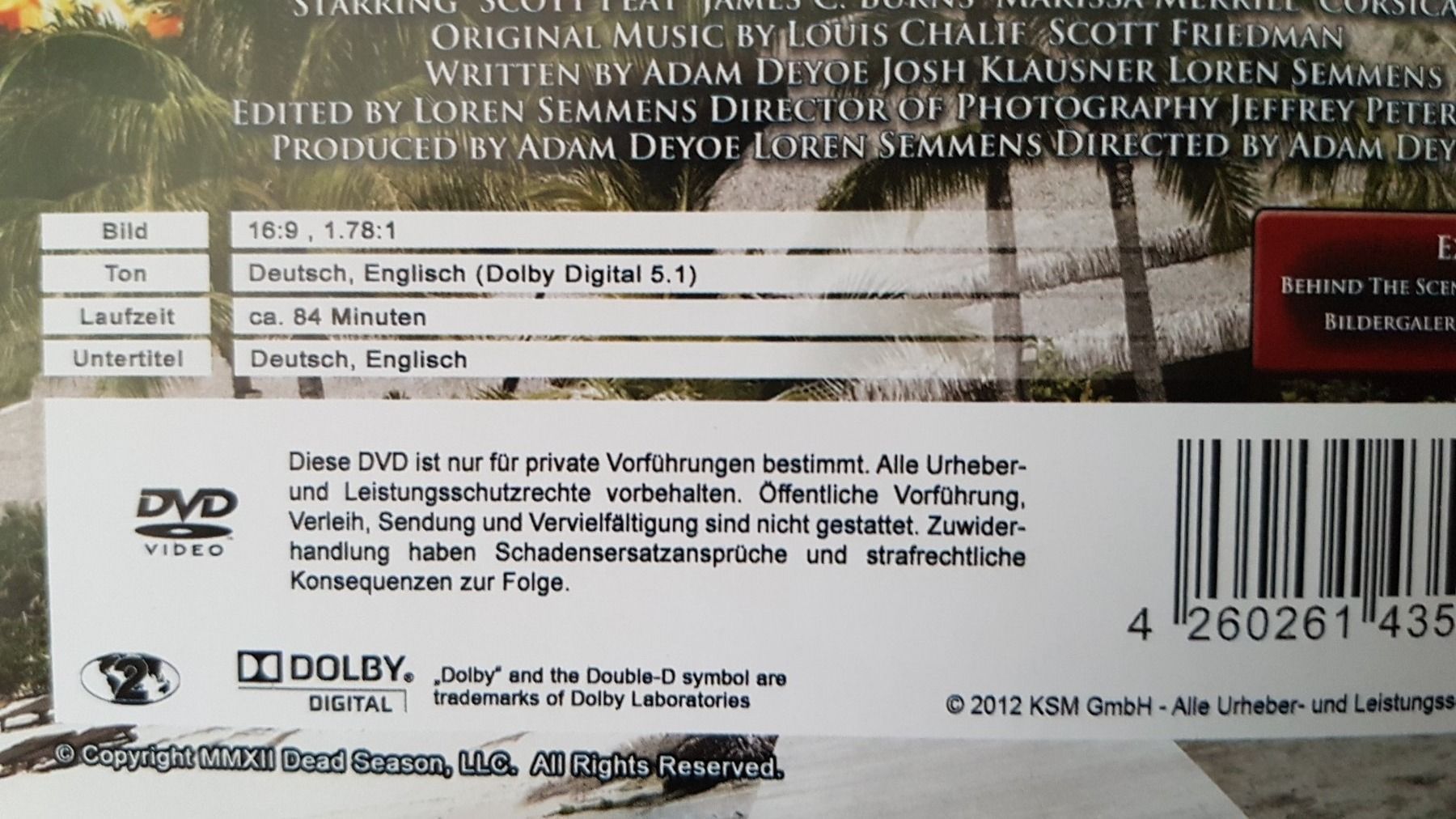 Tutti i DVDs: DVD Running Dead – Usato da Oetwil am See venduto da fineli2 1
