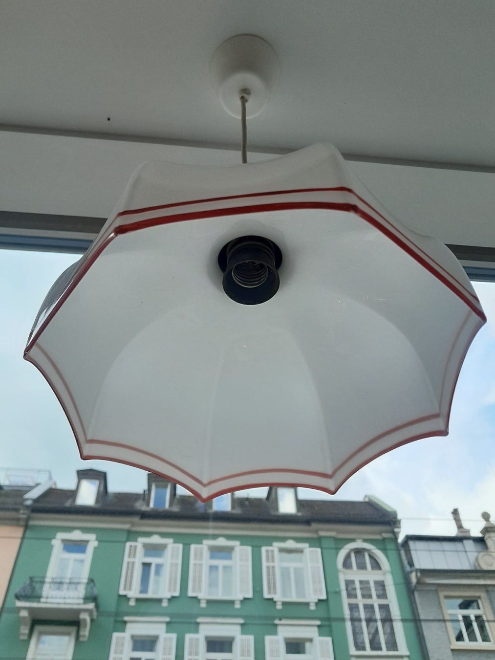 Lampadari & plafoniere: Vintage Hängelampe / Glas – Usato da Männedorf venduto da Bel-view 2