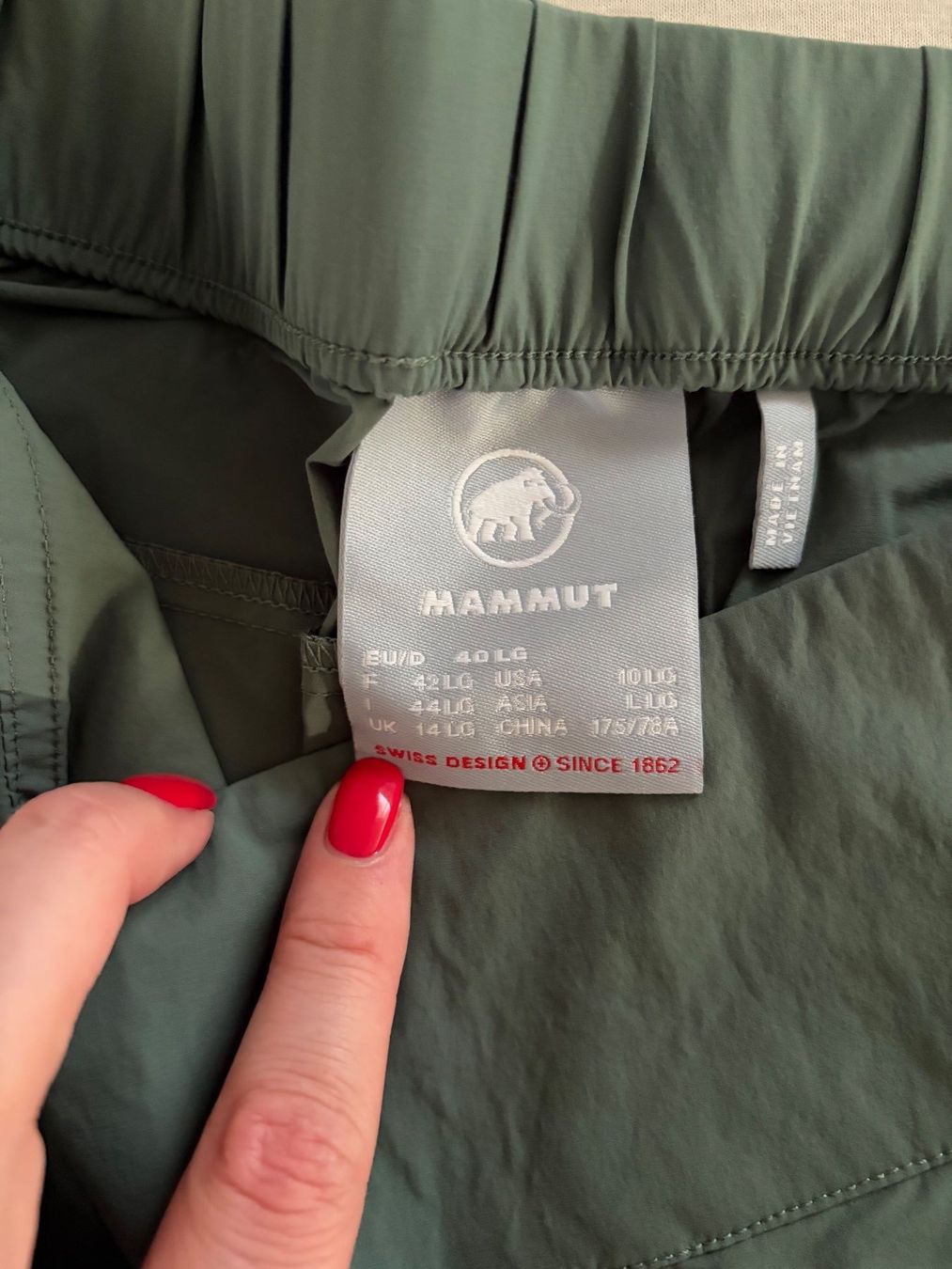 Mammut Pantaloni: Mammut Wanderhose light, EU/D 40 LONG – Usato da Thayngen venduto da Liv-24 2