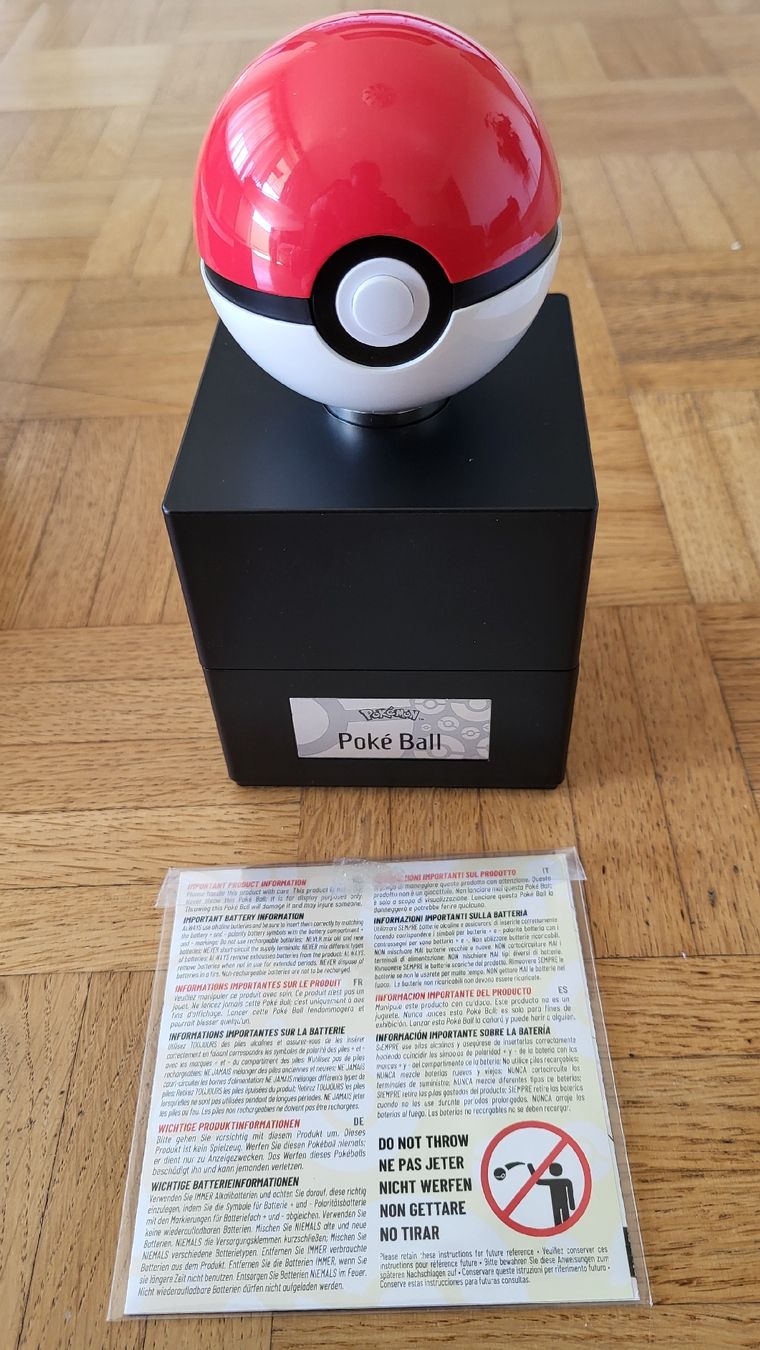Pokémon Statuette: Pokémon / Poké Ball Electronic – Nuovo (secondo la descrizione) da Biel/Bienne venduto da Retrohr