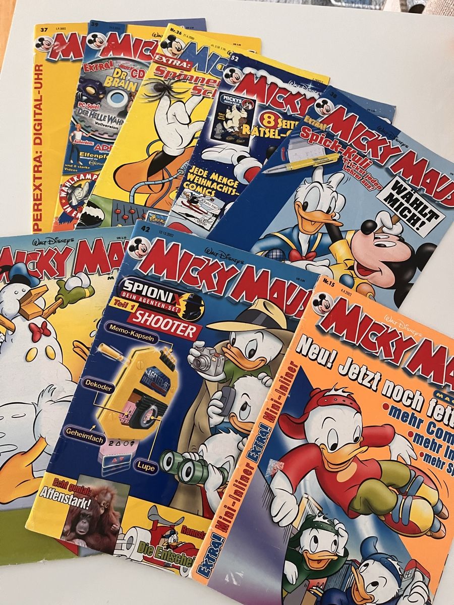 Comics: Micky Maus Hefte 8 Stück vintage – Gebraucht aus Recherswil von Solheure66