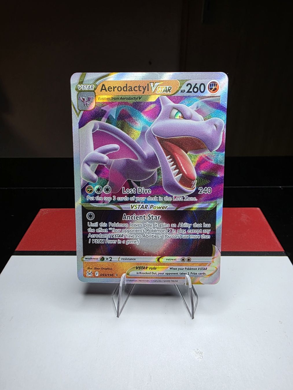 Pokémon Carte collezionabili: Aerodactyl VStar 093 Lost Origin – Usato da Wohlen AG venduto da GreedyPkM