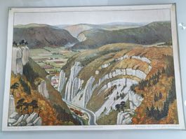 Schulwandbild Nr. 12 Faltenjura