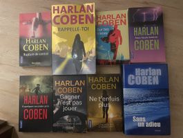 Lot de 8 Harlan Coben, Thriller, suspens garanti !