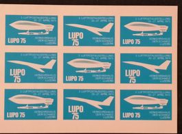 Diverse Briefe für die Aerophilatelie u.a. LUPO 72 und 75