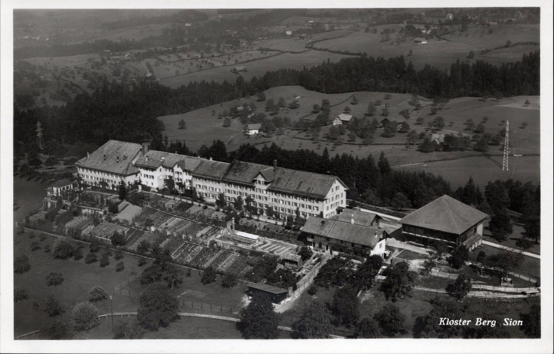 Cartoline postali: Alte AK Kloster Berg Sion, Gommiswald – Nuovo (secondo la descrizione) da Wittenwil venduto da Khunruedi
