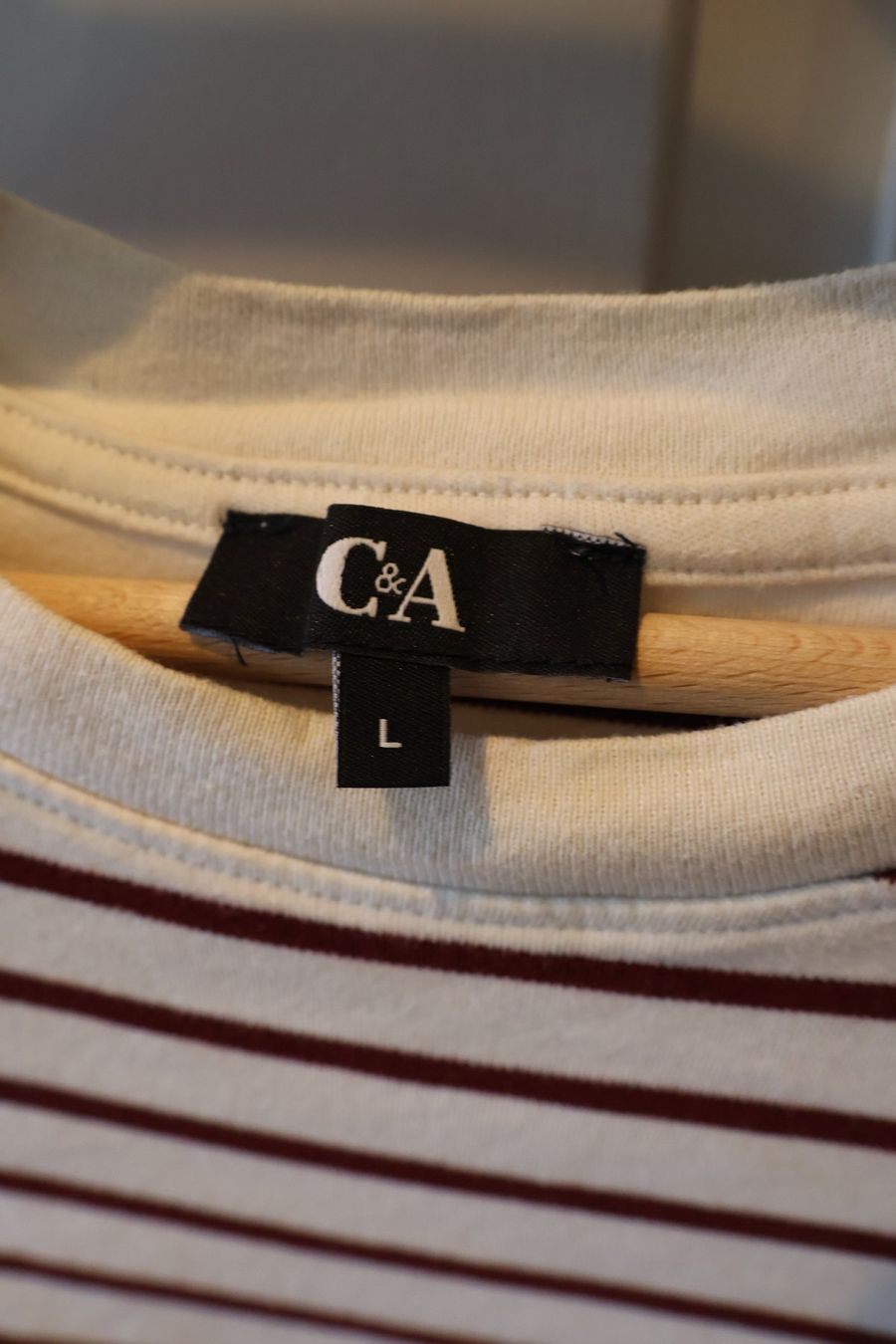 C&A T-Shirts: Gestreiftes T-Shirt von C&A – Gebraucht aus Winterthur von jul_v9wx 1