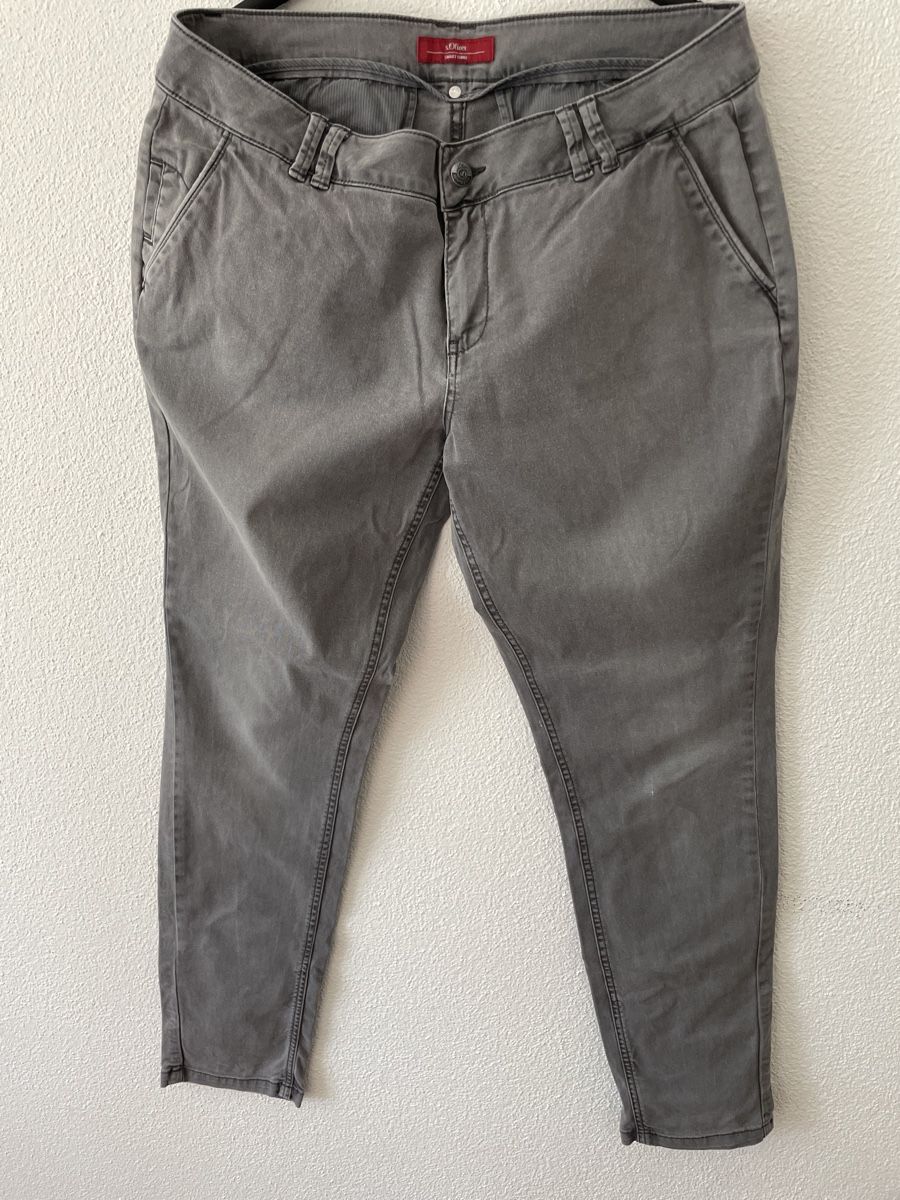 S.Oliver Pantaloni: Chino Hose, d. Oliver, grau, Gr. 40! – Usato da Neuenkirch venduto da balani