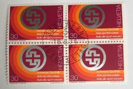 4 er Block Nr.559 mit Vollstempel Bern