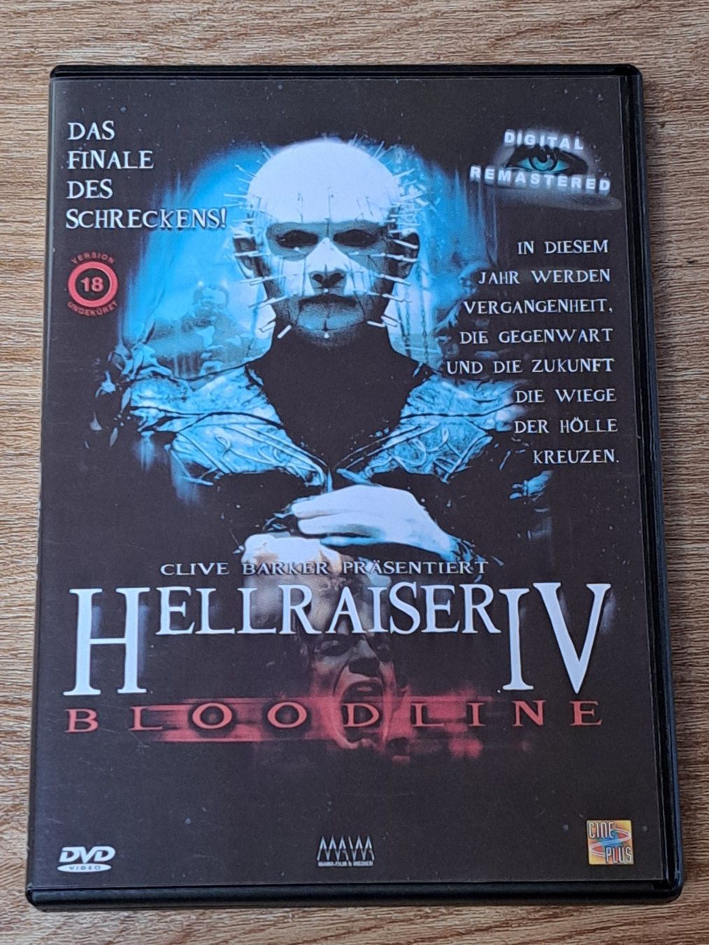 Tutti i DVDs: DVD Clive barker präsentiert Hellraiser IV – Usato da Unterseen venduto da Kanica