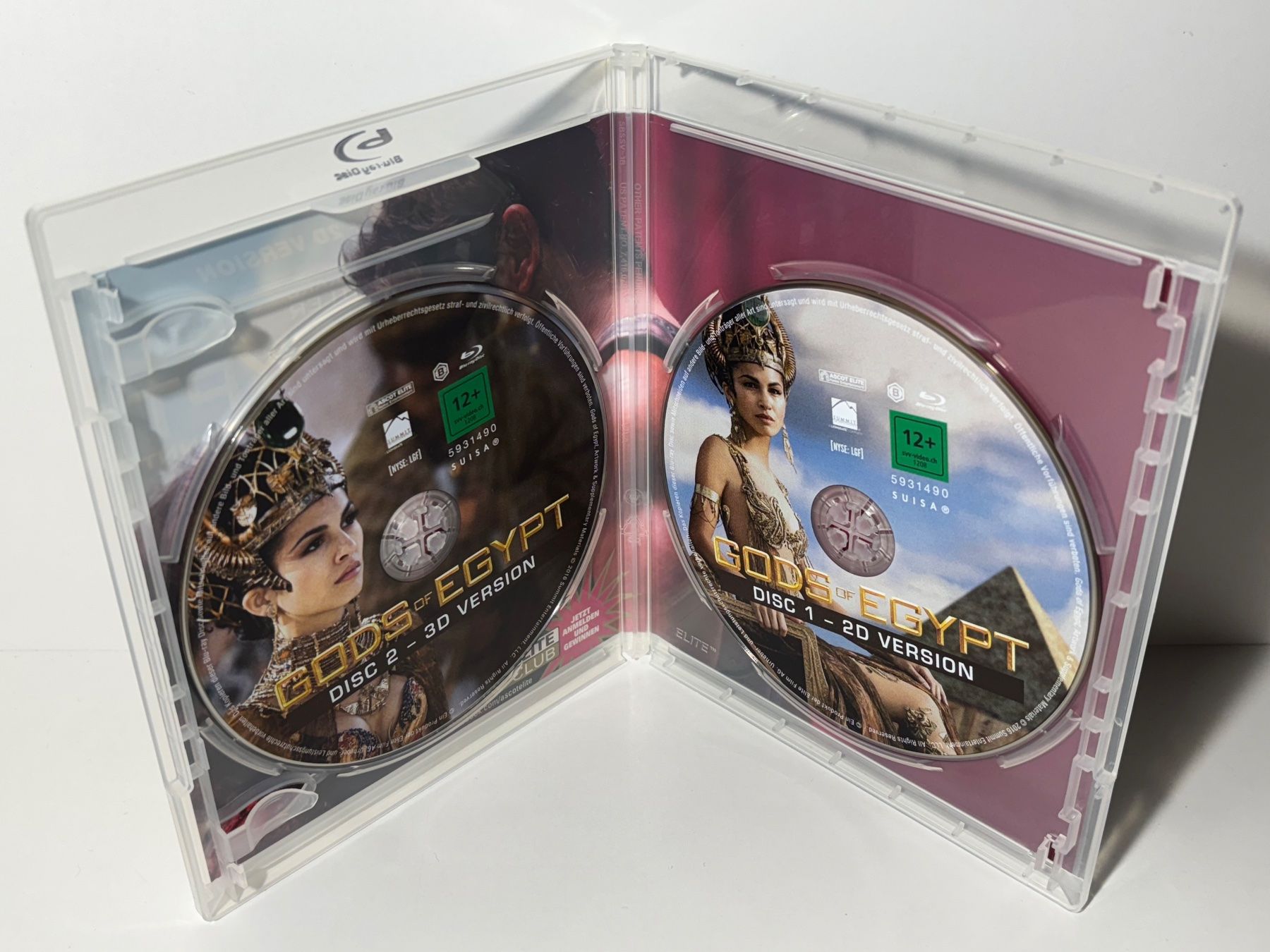 Tutti i DVDs: Gods of Egypt Blu Ray 3D – Usato da Wilderswil venduto da Sstriker 4