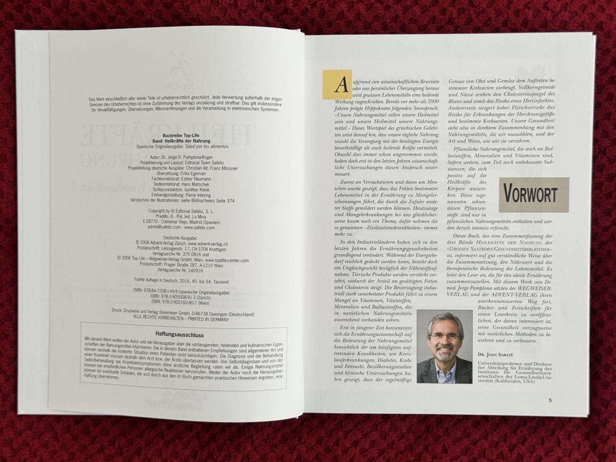 Libri: Heilkräfte der Nahrung - Praxishandbuch – Nuovo (secondo la descrizione) da Küblis venduto da AlpinePro_GR 4