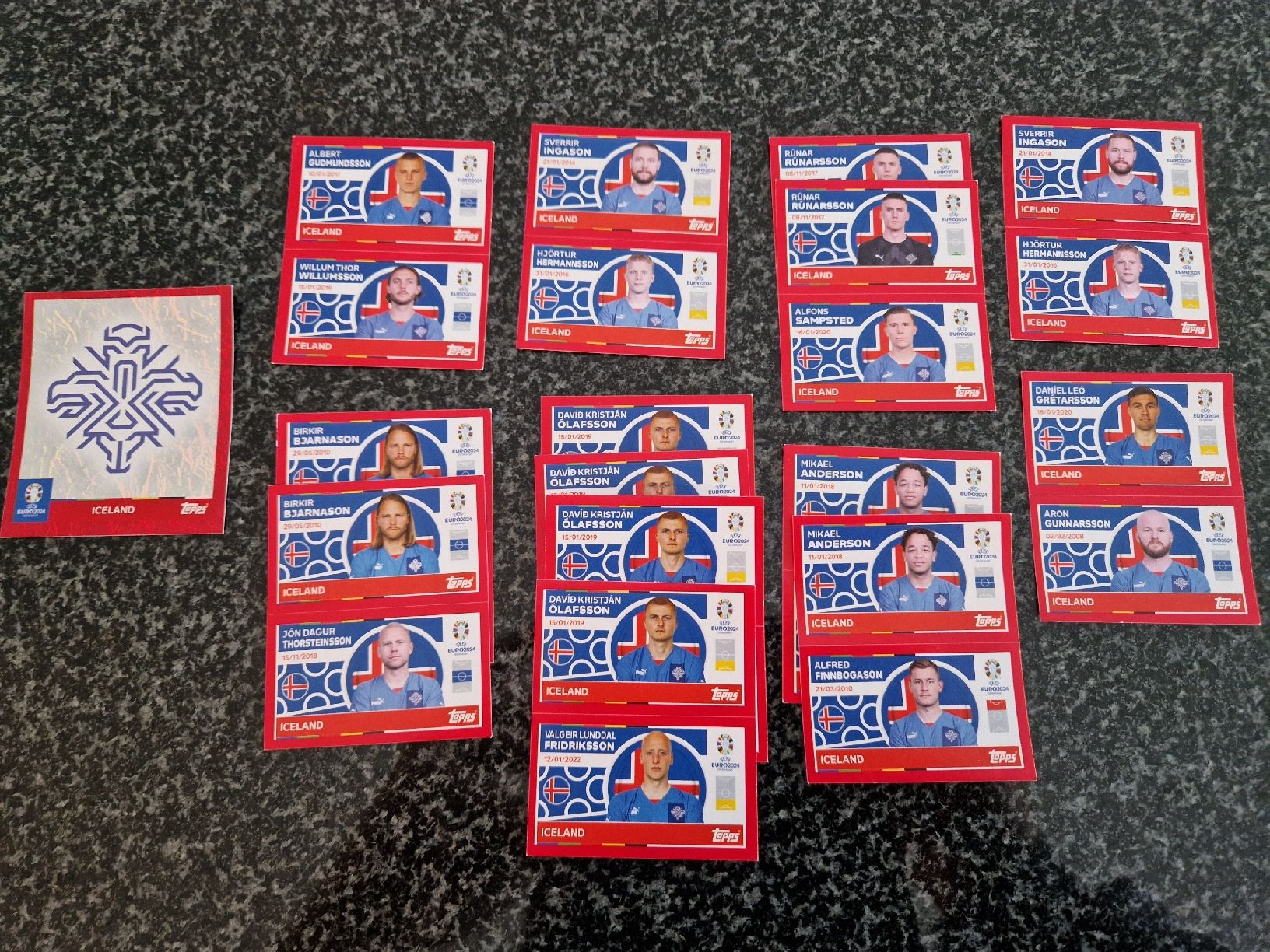 Topps Carte collezionabili: Topps Euro 2024 - Iceland – Nuovo (secondo la descrizione) da Romont FR venduto da raj_sjv9