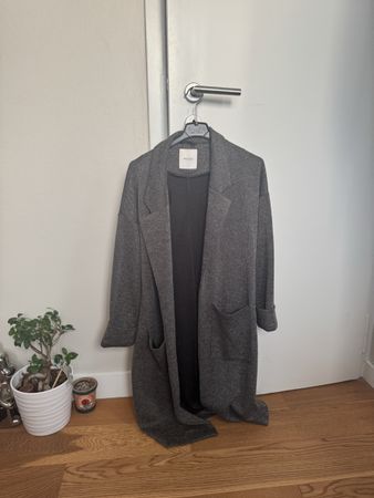 ✨Eleganter dünner grauer Mantel✨