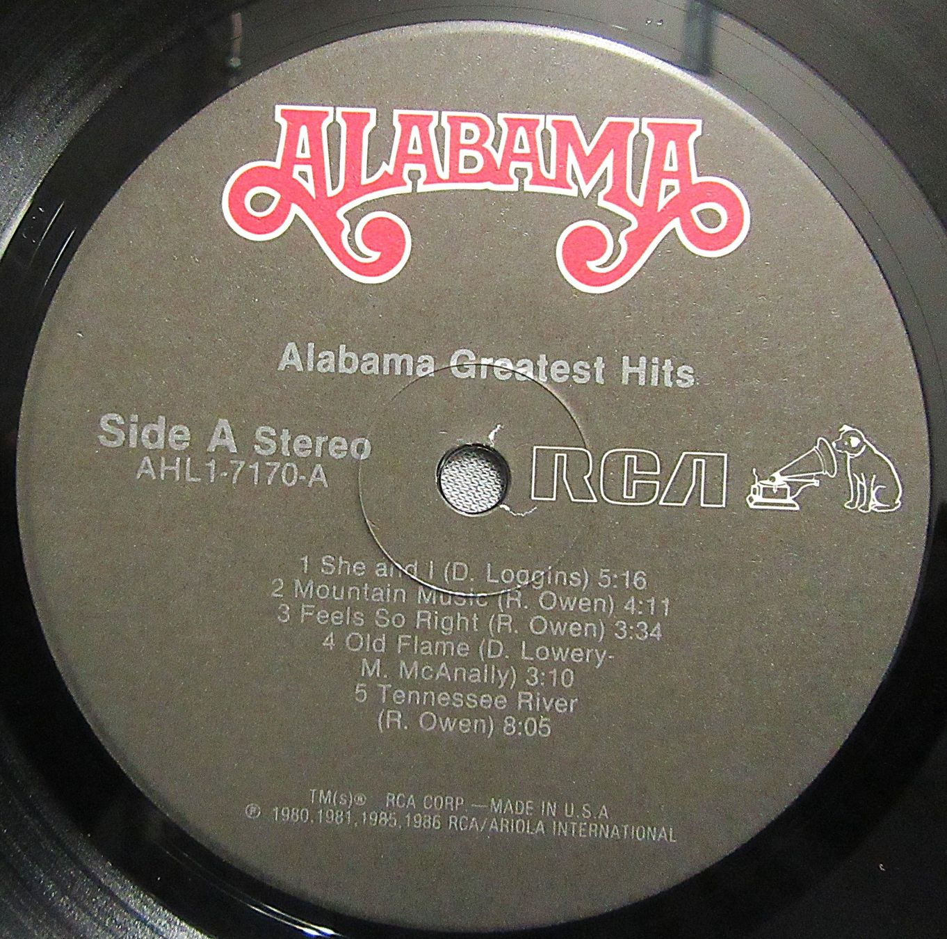 Schallplatten: Alabama - Greatest Hits - LP ab CHF 5.00 – Gebraucht aus Auenstein von Padabimbim 3