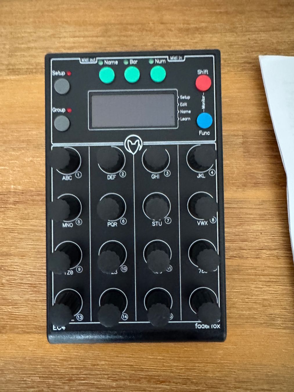 Strumenti musicali: Faderfox EC4 MIDI Encoder Controller – ungebraucht – 16 Push – Nuovo (secondo la descrizione) da Auenstein venduto da Adrianwisard71