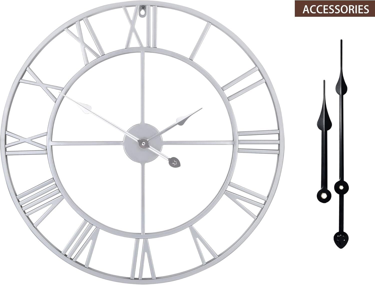 Orologi da terra & Orologi da parete: Wanduhr mit Römischen Ziffern, 60cm – Nuovo e nell'imballaggio originale da Nuglar venduto da SaleRitter 2