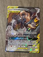 Pokemon Karte Fullart Holo Lucario & Melmetal GX 120