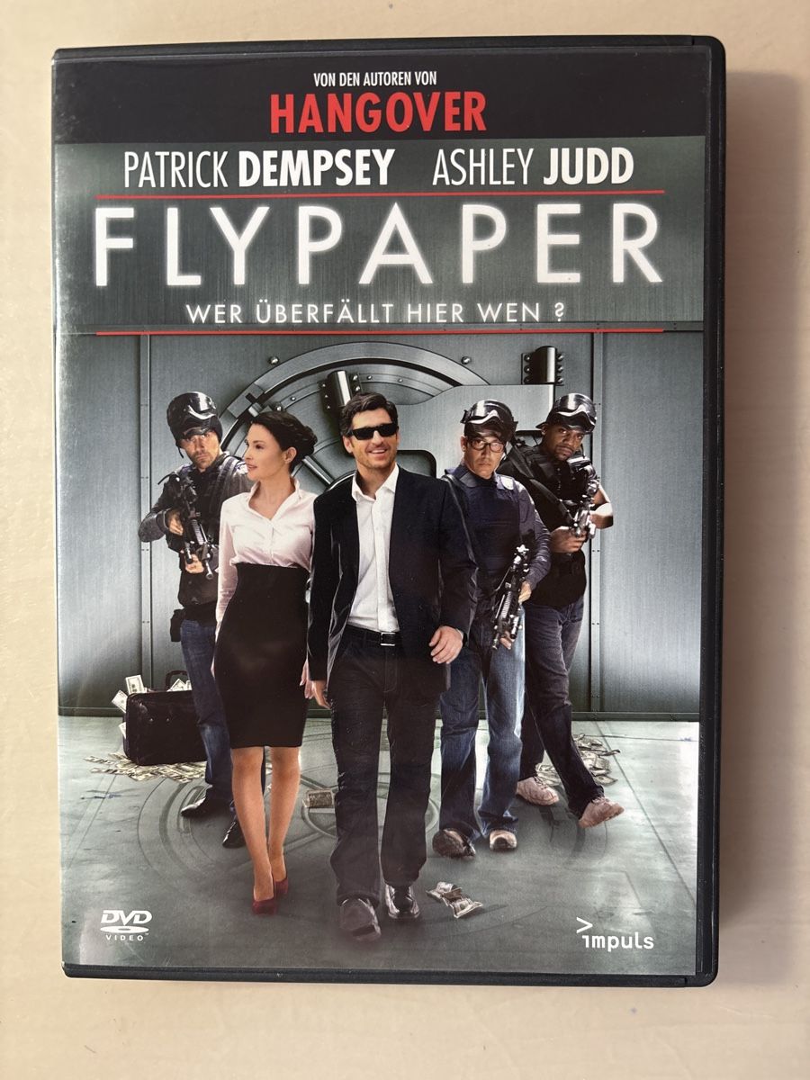 Tous les DVDs: Flypaper - mit Patrick Dempsey und Ashley (0405) – D'occasion à Ruswil par Slivio_