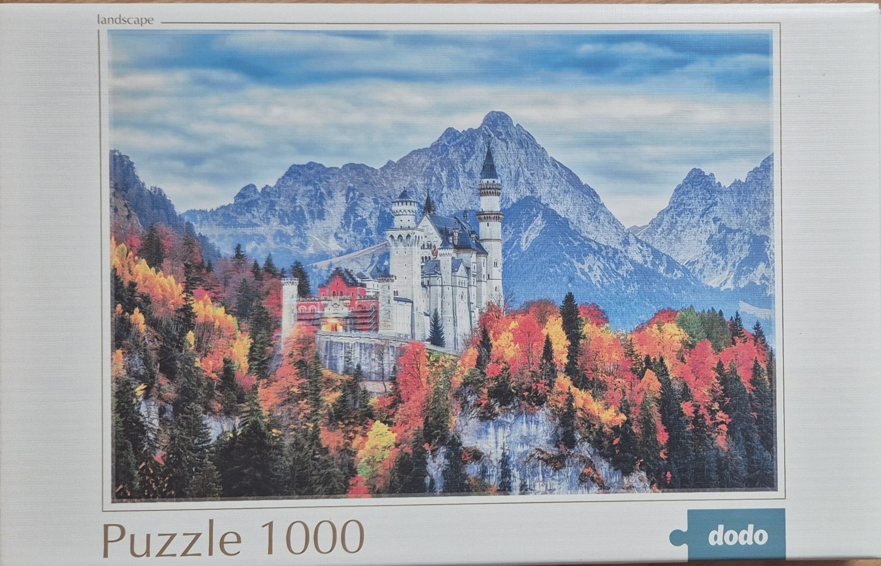 Puzzle: Dodo Puzzle 1000 Teile - Schloss Neuschwanstein. – Usato da Gurmels venduto da SwissrellikS