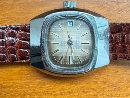 Vintage Swiss Made Damenur 70er Jahre Incabloc mit Datum8041