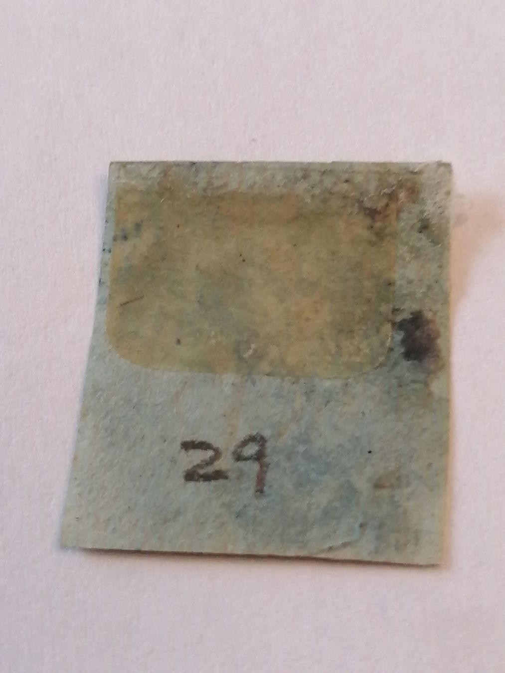 Alle Briefmarken: One Penny Red 1841, Platte 29 – Gebraucht aus Happerswil von tschergi 1
