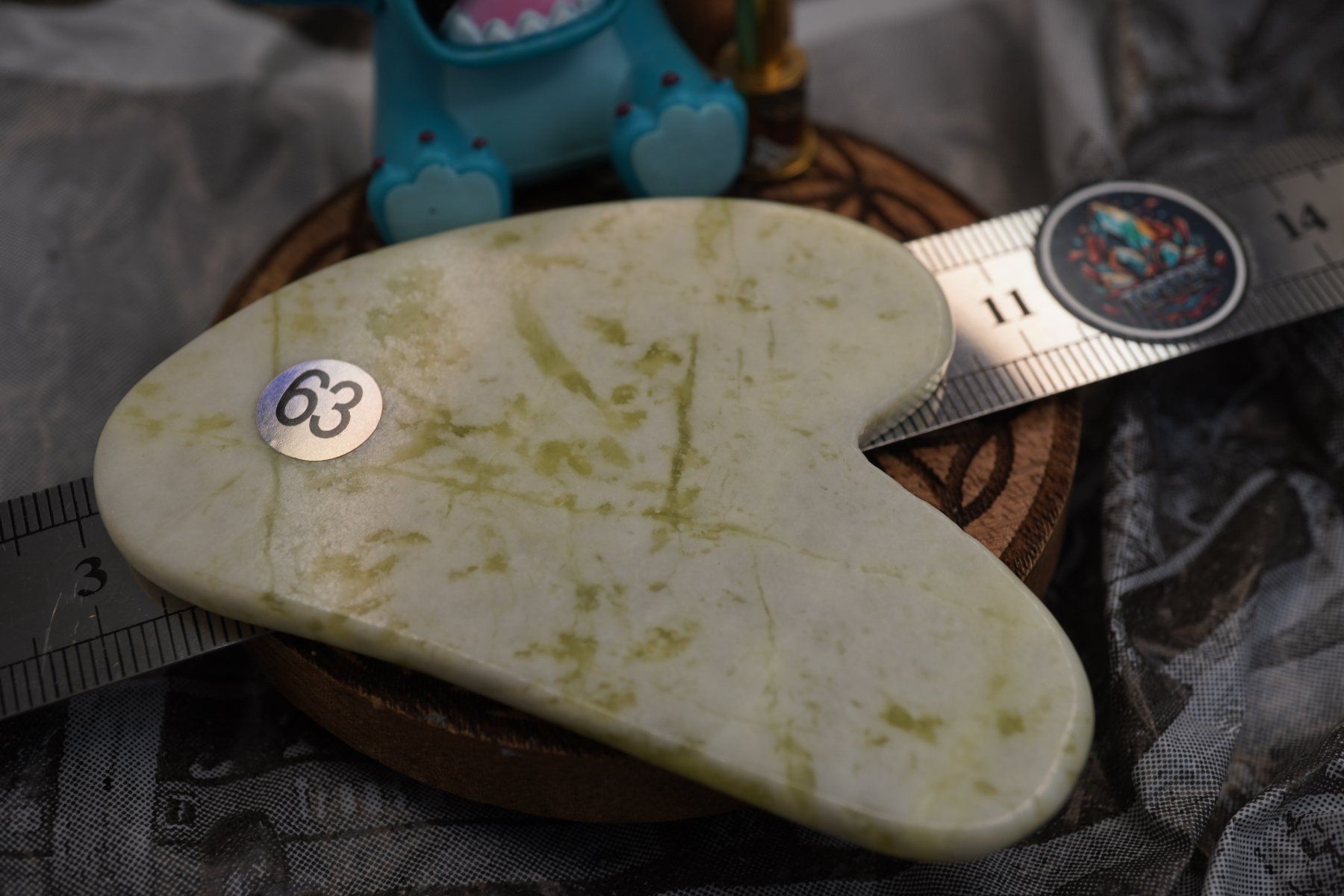 Minéraux & Lithothérapie: Gua Sha Massage-Stein    Jade     ab 1.- – Neuf avec emballage d'origine à Eschenbach SG par topstone 3