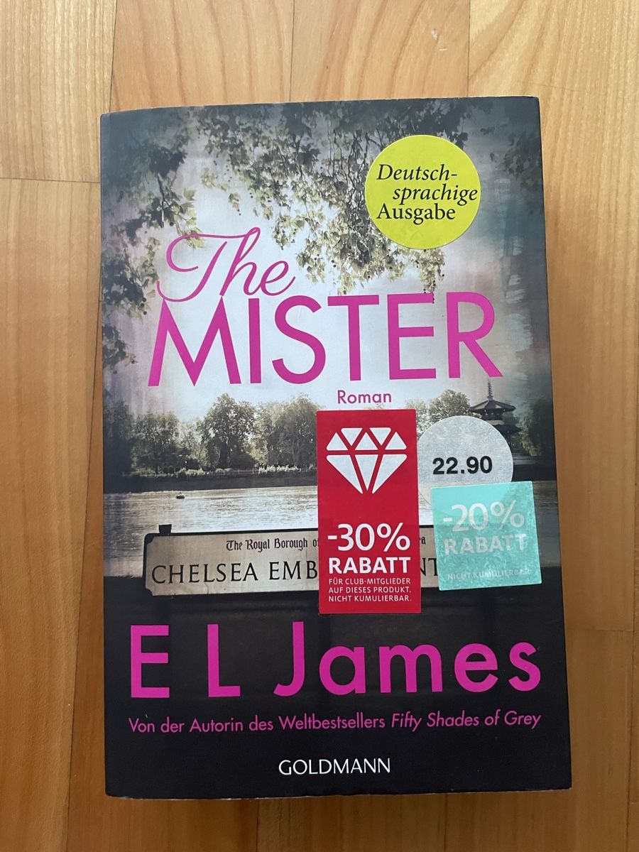 Libri: Roman - The Mister von EL James – Usato da Lachen SZ venduto da ali_5xw5