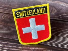 Schweiz Suisse Switzerland | Aufnäher Badge Aufbügler